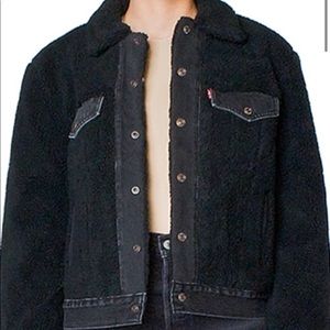 Levi’s Ex-Boyfriend Pieced Trucker Jacket Size Small